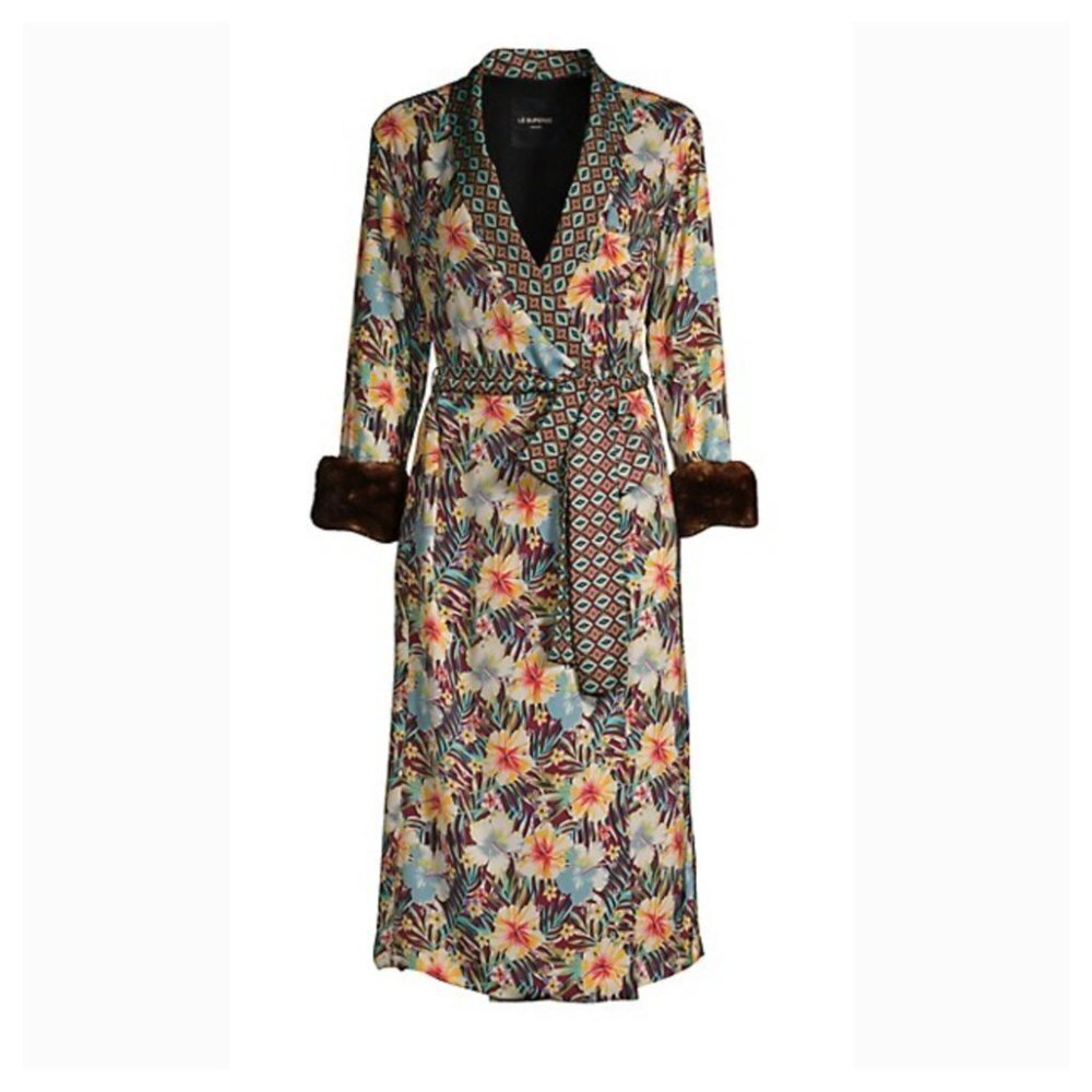Le Superbe Hibiscus Robe Dress - Picture 3 of 9